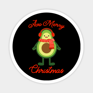 Avo Merry Christmas Magnet